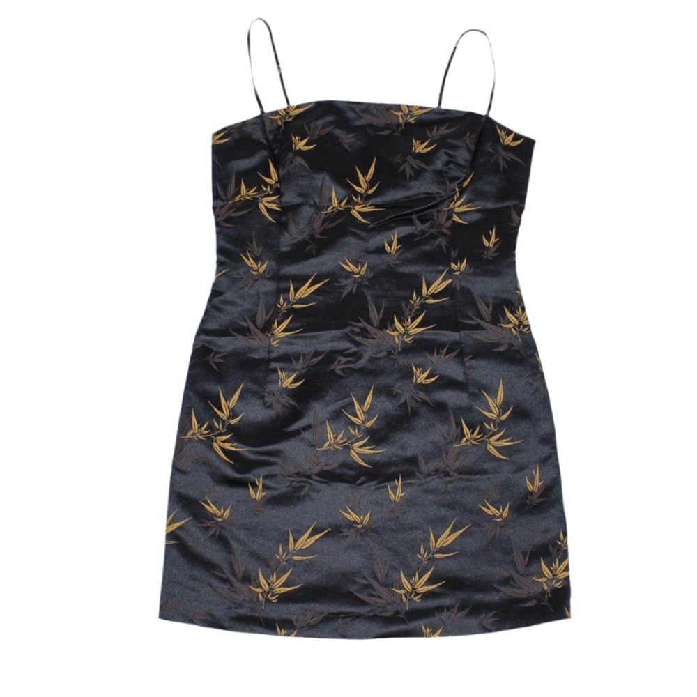 Vintage Vivienne Tam S/S 1997 Runway Floral Mini Dress